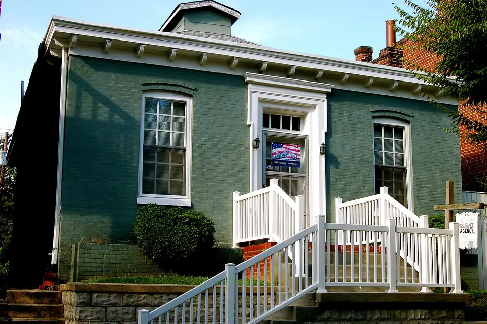 Front of the home at 2214 Floyd Ave