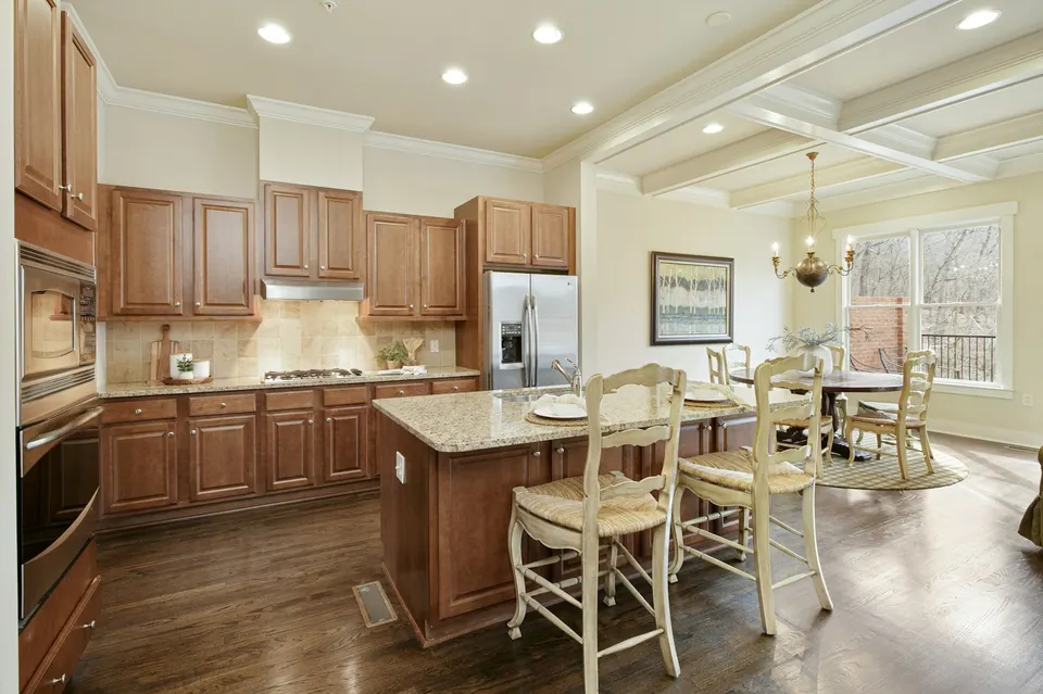Updated kitchen with island and breakfast nook, 2214 Floyd Ave, Richmond