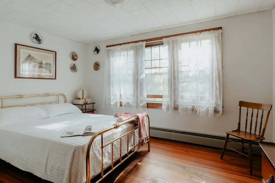 Primary bedroom with a wall of windows, 2214 Floyd Ave, Richmond